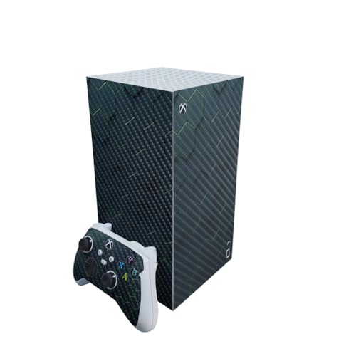 Carbon Fiber Gaming Skin Compatible with Microsoft Xbox Series X Digital Editio…