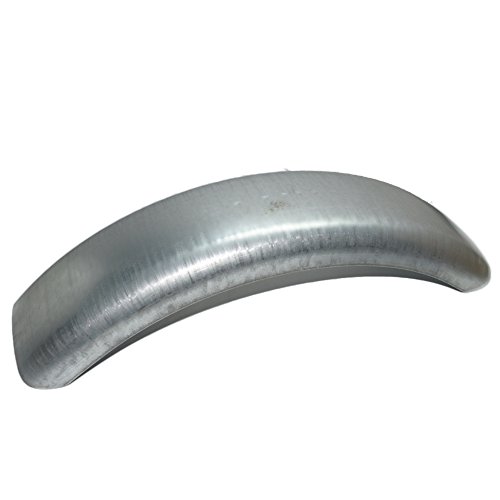 Motorcycle Raw Steel 6" Flat Bobbed Front & Rear Fender for Harley Bobber Custom - Thumbnail 6