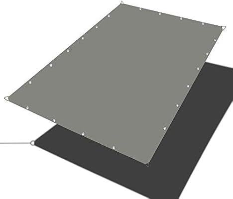 Alion Home Straight Edge Waterproof Woven Polyester Sun Shade Sail