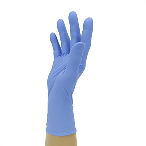 PBS MEDICARE Size Medium - Box of 100 Best Price Bodyguards Blue Nitrile Disposable Powder Free, Latex Free Medical Grade Glove.