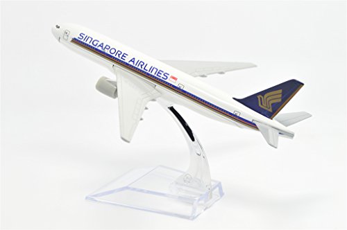 TANG DYNASTY(TM) b777 Singapore Airlines Metal Airplane Model Plane Toy Plane Model