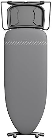 Laurastar 142.0001.898 Plus Ironing, Dark Grey 100% Cotton, 154cm x 46cm, Graphic Lines, Visual Markers, Clip de serrage - Image 3