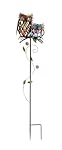 Benzara Attractive Styled Metal Owl Garden Stake
