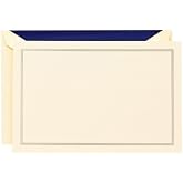 Crane &amp; Co. Regent Blue Triple Hairline Correspondence Card (CC3315)