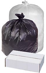 Highmark(TM) High-Density Can Liners, 16 Mic, 40 - 45 Gallons, 40in. x 48in., Natural, Box Of 250