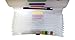 Lightahead LA-7568 Expanding File Folder with handle and insert button with 13 pockets. as pictured