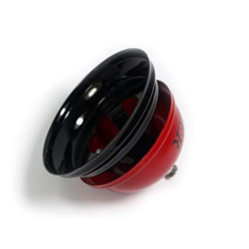 KRISMYA 3 Inch Diameter Creative Bar Call Bell,Meal Ring Bell,Ring for A Beer Desk Service Bell for Hotel,Restaurant Bar Used to Remind Waiters to Serve,Christmas Gag Gifts,Family Supplies (Red） - Thumbnail 3