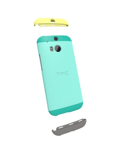 HTC Double Dip Case for HTC One (M8) - Retail Packaging - Teal/Atlantis/Teal