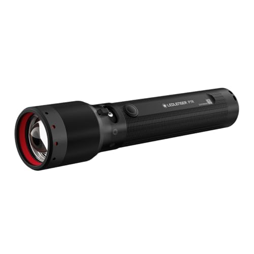 Ledlenser P7R Rechargeable Torch, 2000lm, 320m Beam, IP68 Waterproof, USB-C