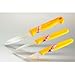 Kom Kom Fruit and Vegetable Carving Knives Set C, Yellow, 11 x 1 x 5 inches