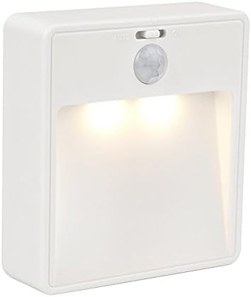 Motion Sensor Light, Sleep Friendly Battery-Powered Motion-Sensing LED Stick-Anywhere Nightlight with Amber Color Light