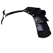 iiniim Men's Adjustable Leather Body Chest Half Harness Belt (One Size, Black C)