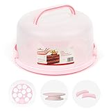 Cake Keeper with Cover & Cupcake Insert - Plastic