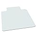 ES Robbins Chair Mat for Low Pile Carpet- Rectangle with Lip, Vinyl 36