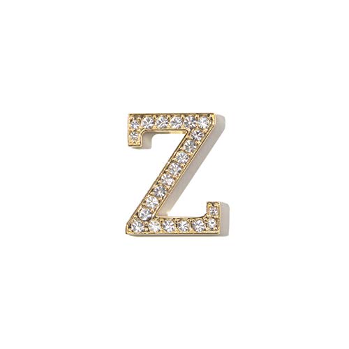 Sonix Crystal Embellished Metal Alphabet Letter Sticker - Clear (Z)
