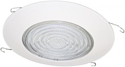AH Lighting CECOMINOD054432 11-6WFRES Fresnel Shower Plastic Trim for 6" Recessed Can, 6 Inches
