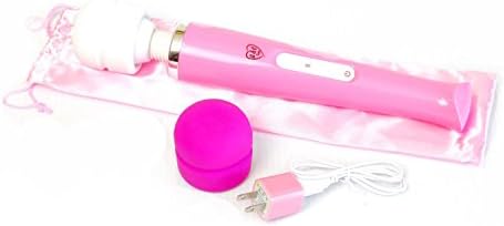 AnE Toys Multi-Speed 8 mode magic wireless cordless Massager Wand FREE replacement head (color: Pink)
