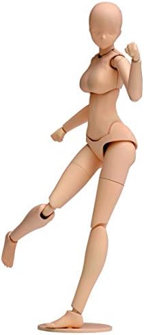 ウェーブ 1/12 オプションシステムシリーズ ムーバブルボディ 女性型 (デラックス) ライトブラウン 全高約13.5cm プラモデル SR-025