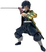 BANDAI Ultimate Legends Giyu Tomioka Action Figure 12.5cm 27 Points Articulation view 4