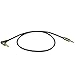 Mediabridge™ 3.5mm Male to Male Right Angle Stereo Audio Cable (2 Feet) - 90° Connector for Flush Connections - Step Down Design for Smartphone, Tablet & MP3 Cases - (Part# MPC-35RA-2)