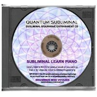 BMV Quantum Subliminal CD Subliminal Learn Piano: The Pianist Mind Training (Music Playing Learning Series)