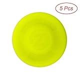 MECKAI 5 Pcs Mini Pocket Flexible Soft New Spin in Catching Game Flying Disc