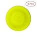 MECKAI 5 Pcs Mini Pocket Flexible Soft New Spin in Catching Game Flying Disc
