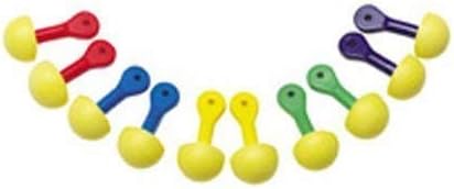 Aearo Ear Express Pod Plugs W Color Grips Multicolor Model 3212200 Box Of 100