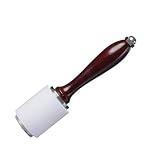 Yaetek Nylon Hammer Leathercraft Carving Hammer Sew Leather Cowhide Tool Kit with Wooden Handle DIY