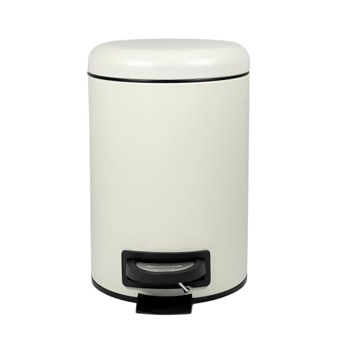 Lixeira com Pedal e Balde Brinox Class 3 L Branco
