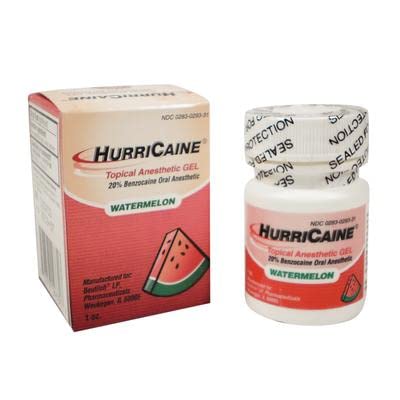 HurriCaine Topical Anesthetic Gel Watermelon - 1 oz.
