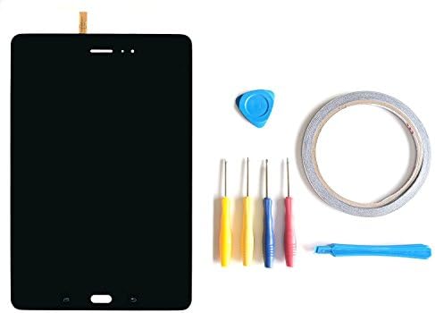 For Samsung Galaxy Tab A 8" T355 SM-T355 LCD Display Touch Screen Digitizer Black+ Tools (Double-sided adhesive is Also included)