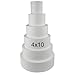 LACrafts 4 Piece Cake Dummy Set Round, 4