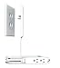 Sleek Socket Ultra-Thin Electrical Outlet Cover | Hides Ugly & Unsafe Plugs & Cords | 9 ft. Standard Size Outlet Cover with 3 Outlet Power Strip | UL/CSA Safety Certified primary