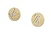 Think Positive Women's Stainless Steel Fashion Jewelry Sets Shell Pendant Chain Necklace Earrings Gold Plating