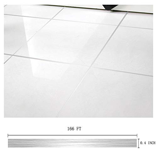 image for Eanpet 0.4 Inch x 166 Ft Tile Stickers Decorative Floor Wall Sticker F