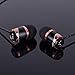 SoundMAGIC E10 Wired Earphones No Microphone HiFi Stereo Earbuds Noise Isolating in Ear Headphones Powerful Bass Tangle Free Cord Black Gold