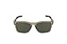 Oakley Men's OO9272 Catalyst Polarized Square Sunglasses, Matte Sepia/Dark Grey, 56 mm