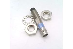 RADWELL Verified Substitute AE6-AP-4F-SUB 8MM Threaded Body, Proximity Sensor, 4MM Range, Extended Range, 3-PIN, Cylindrical, M8 QD, N/O