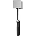 iCooker Meat Tenderizer Stainless Steel Hammer with Rubber Grip Handle