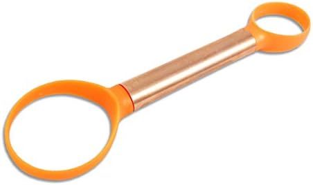 Two Sided Fruit Scoop Tool by Purelite - Makes Cutting Fruit FAST - Use the Large Side to Easily Scoop Out Cantaloupes , Mangoes , Papayas , Watermelons - Use the Small Side for Kiwis and Avocados