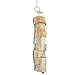 SunGrow Shreddable Bird Toy for Parakeet, Budgie and African Grey, Essential for Healthy Beaks, Entertains Conure, Relieves Stress in Cockatiels, Irresistible Texture, Avoid Boredom, Hang in Cagethumb 1