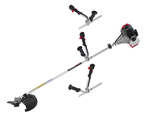 Powerplus Rasentrimmer Benzin Freischneider Motorsense 1,7 PS Motor - 42,7 CCM – Bild 5