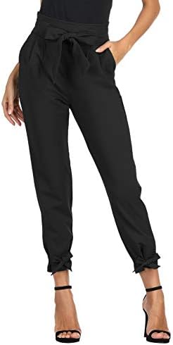 GRACE KARIN Womens Casual High Waist Pencil Pants with Bow-Knot Pockets for Work 2 GRACE KARIN Womens Casual High Waist Pencil Pants with Bow-Knot Pockets for Work