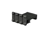 Low Profile Tactical Picatinny/Weaver 90 Degree Angle Mount, 1.37" Long with 3 Slots