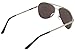 LotFancy Aviator Sunglasses for Men with Case, UV400 Protection, 61MM, Lightweight Eyewear for Driving Fishing Sports, Revo Blue Mirrored Lens, Silver Metal Frame