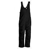 White Sierra Youth Toboggan Insulated Bib,Black,Small