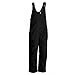 White Sierra Youth Toboggan Insulated Bib,Black,Medium