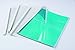 Fellowes Thermal Binding System PVC Cover, 8.5 Inch x 11 Inch, Holds 30 pages, Clear, 10 per Pack (52220)