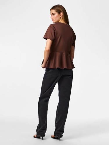 Pieces Pcalisa SS Peplum Top Jrs Noos BC for Women
